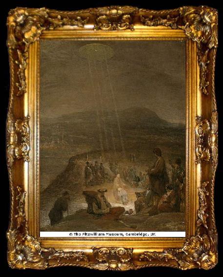 framed  Aert de Gelder The Baptism of Christ, ta009-2